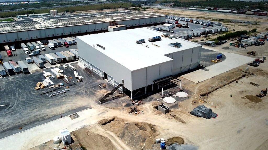 nave con panel aislante-multipanel mexico nave industrial aislade con panel